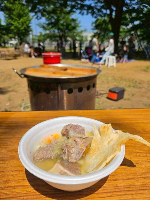 完成した料理