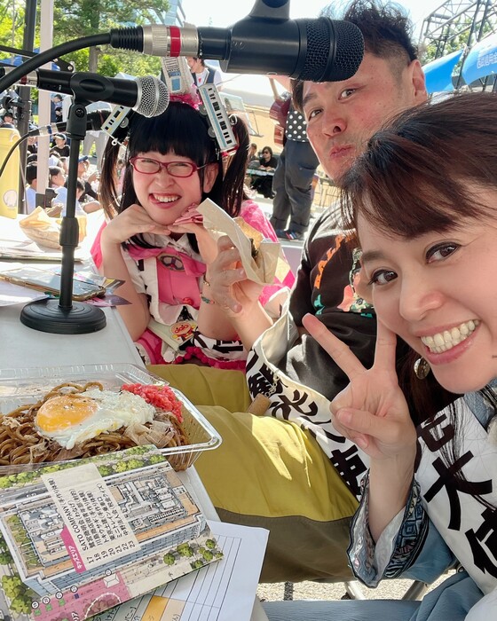観光大使「メトロポリちゃんV」「NORI」「折井理子」