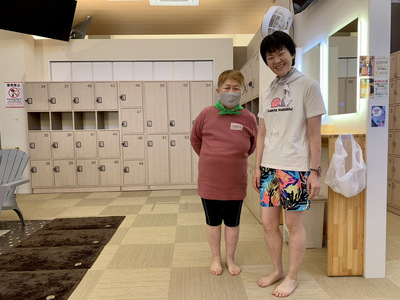 入浴介助スタッフのお二人