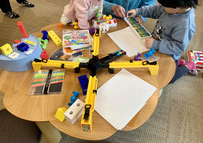 託児スペースのおもちゃ