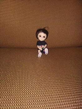 客席に座るちびナカノさん