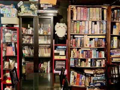 ボードゲームの棚