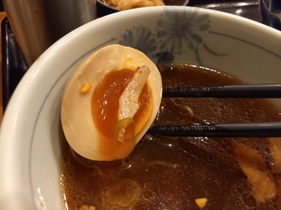 醤油スープとたまご