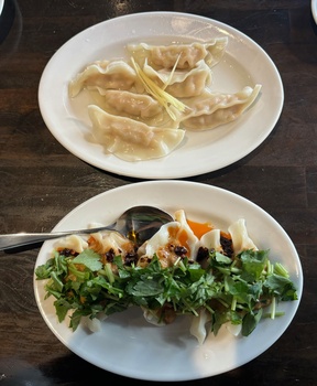 麻辣坦々水餃子