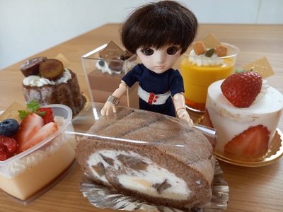 購入したケーキ