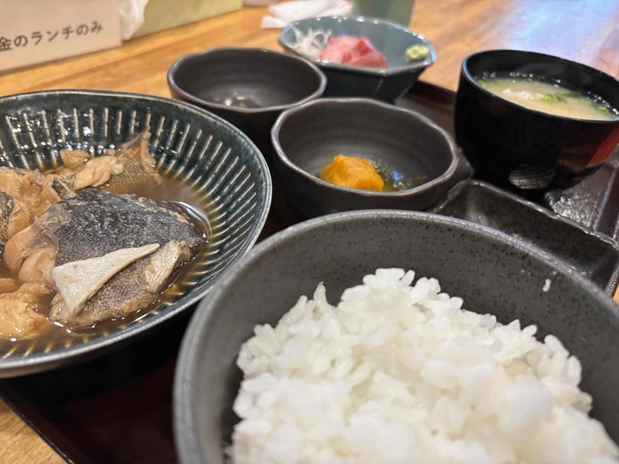 煮魚定食