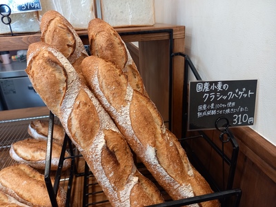 国産小麦のクラシックバゲット