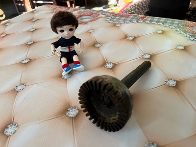 ノンのくぼみを作るスタンプ