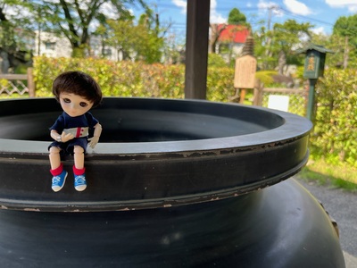 香炉とちびナカノさん