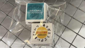 1周年記念のチョコレート