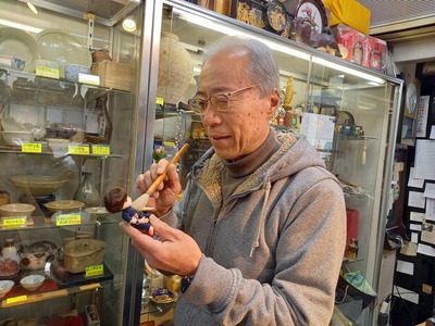 店主の梅澤さん