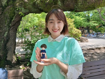 綾羽陽子さんとちびナカノさん