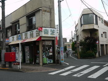 天神川の暗渠道