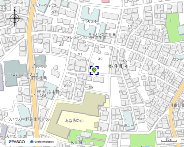 やよい農園　地図