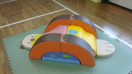 ラッコちゃんのあんよクッション