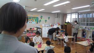 園内視察の様子