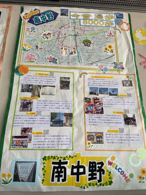 南中野地域の作成物