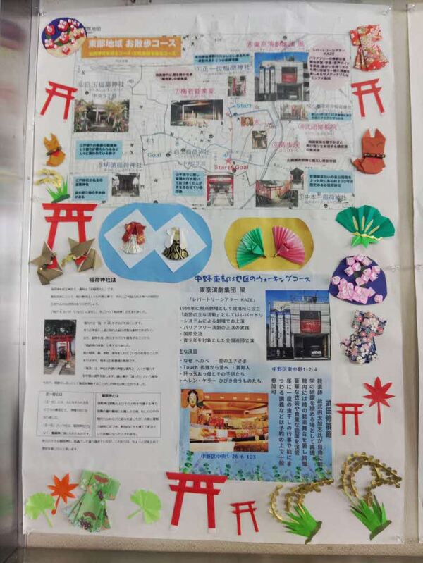 東部地域の作成物