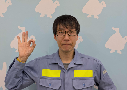 平成13年度入区、清掃事務所、技能主任、職員の写真