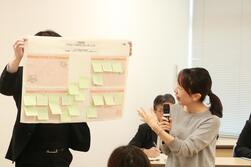 意見発表のようす