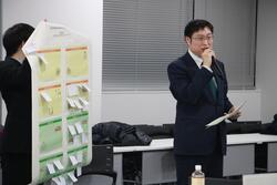 意見発表のようす