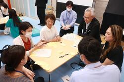 グループワークをしている様子